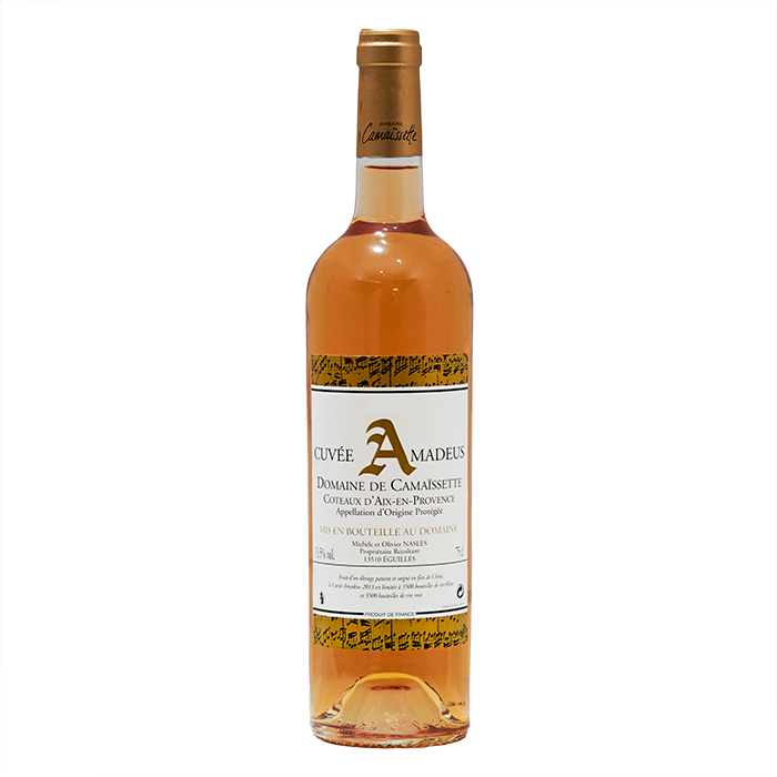 Amadeus 2015 rosé Bio - le bio d'olivier 13510 Eguilles