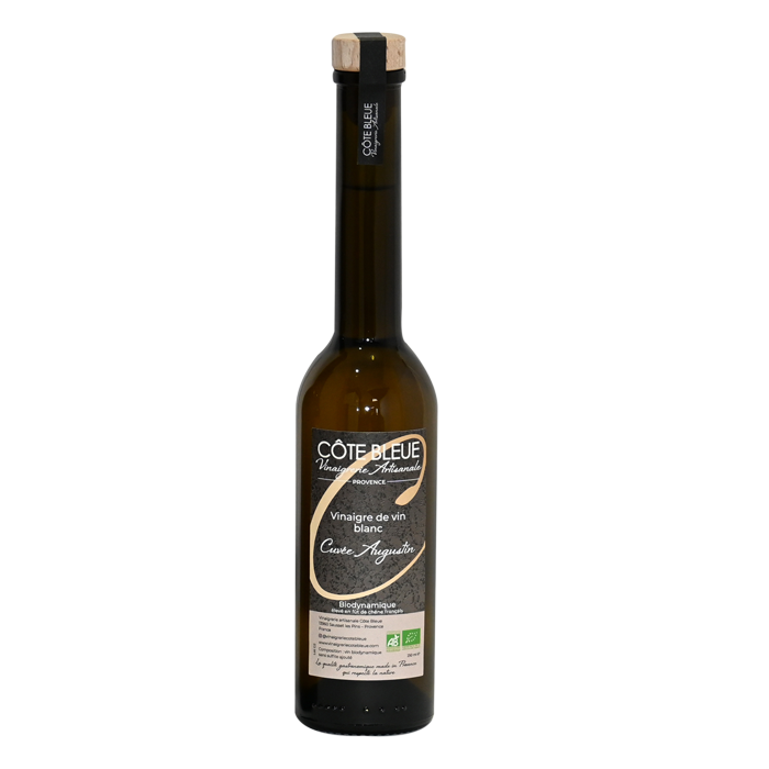 vinaigre bio de vin blanc - le bio d'olivier.