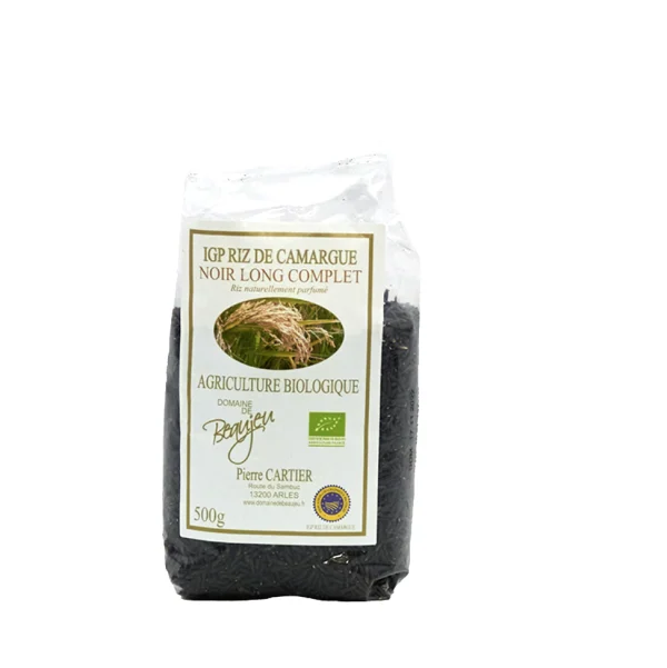 Riz long noir complet - Bio - 500g