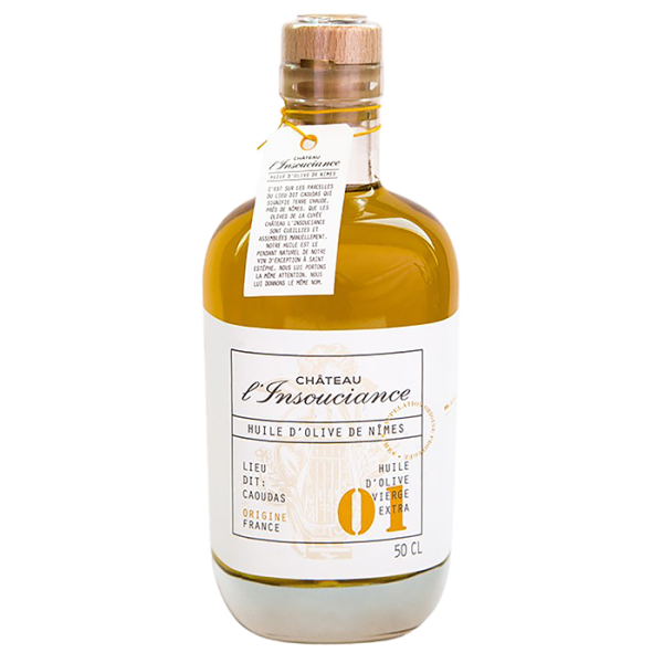 Château l'Insouciance Huile D'Olive AOP Nîmes - Bio - 50cl