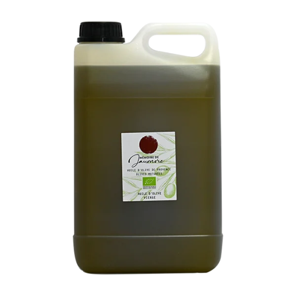 Mémoire de Jaumore - Huile d’Olive de Provence - Olives Maturées - Bio - 3L