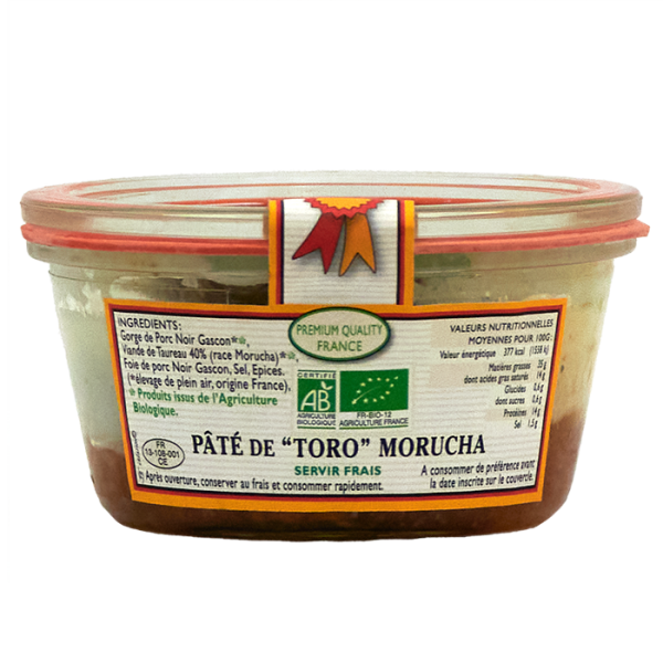 Pâté de "TORO" MORUCHA - Bio - 200gr
