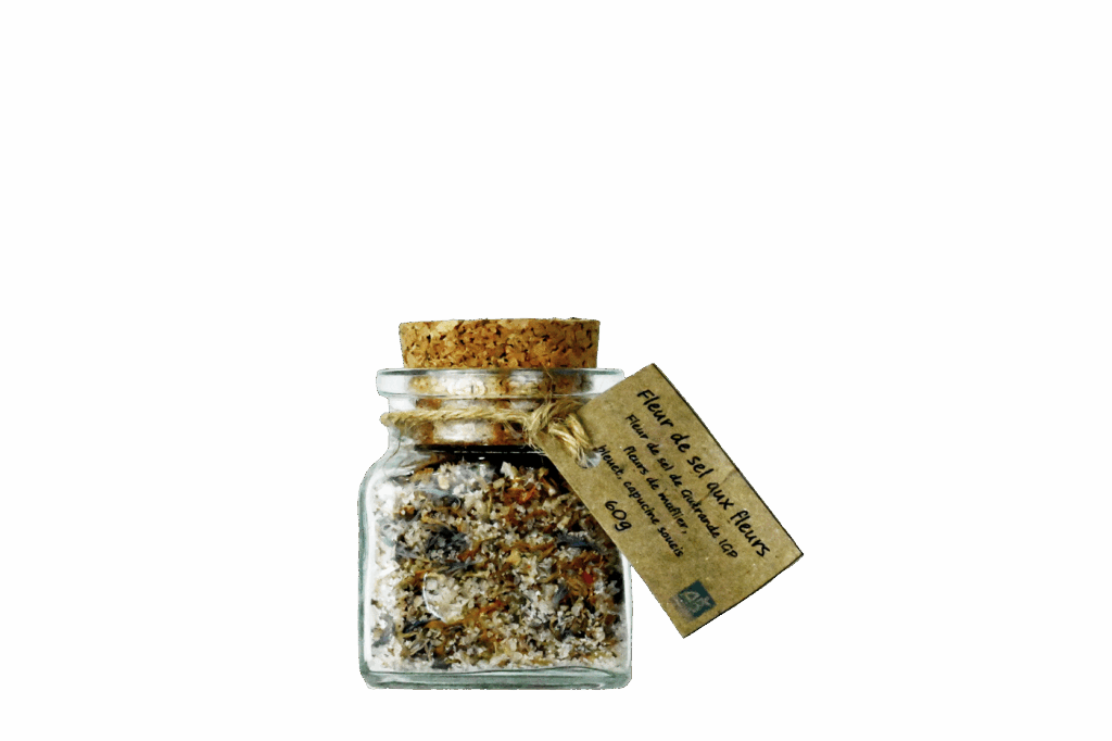 Fleur de sel aux fleurs